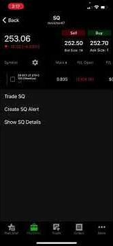 Trailing Stop Explained - TOS (ThinkOrSwim mobile)