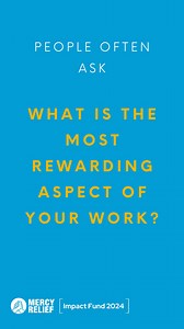 What is the most rewarding aspect of our work? The differences we make, the hope we bring, the communities we empower, the lives we transform and the long lasting impact we leave. Engage with us in the comments by posing your questions, and you could be pleasantly surprised to see them answered during our Friday Impact Fund posts! To join us in making a positive impact on vulnerable communities, click on this link: https://www.giving.sg/donate/campaign/mercy-relief-impact-fund-2024 Every amount 