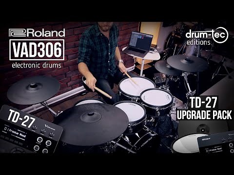 Roland TD-27 sound module swap on VAD306 electronic drums