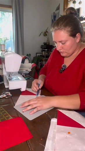 scrap tape quilt is finished!! pattern and scrap tape both available in my shop. Credit:holdingon_byathread ❤️ #scraptape #scrapquilt #learntoquilt #quilttok #sew #quilt #scrappy | Marion Hendra