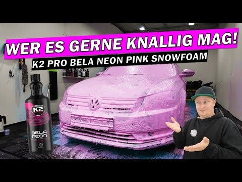 🎀💦 PINK PARTY! K2 PRO BELA NEON PINK SNOW FOAM im Test – Gleitet, Schäumt und Leuchtet! 😍✨