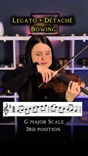 Divide your bow: legato = full bow, détaché = tip or frog🤩 #violinist #violinlessons #learnviolin #violinteacher #violintips #violintok #musicteacher #musicteachersoftiktok #musicteachers #violinbeginner #musictutorial #calgaryviolinlessons #handpanmusic #handpanlessons #handpanteacher #handpanplayer #learnhandpan #learnmusic #learnrhythm #musictutorial #musicschool #musicacademy