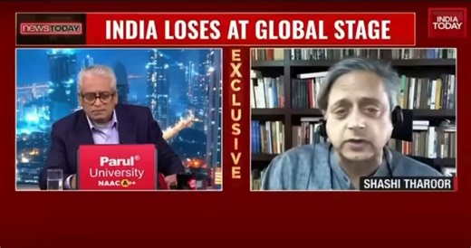 Shashi Tharoor mind voice:Now that I am not getting UN appointment or any worthwhile Ambassadorship from all my praises of that man is wasted.It's time for me to go back home. Rahul Gandhi is a gentleman,he will forgive and take me back.Prodigal son wants to return moment