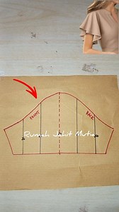 19K views · 211 reactions | Butterfly sleeves pattern #sew #fashion #sleeves #sewingpattern #sewingtutorial #sewingtipsandtricks #sleevespattern #stitching | Ulfa ZuRi | Facebook