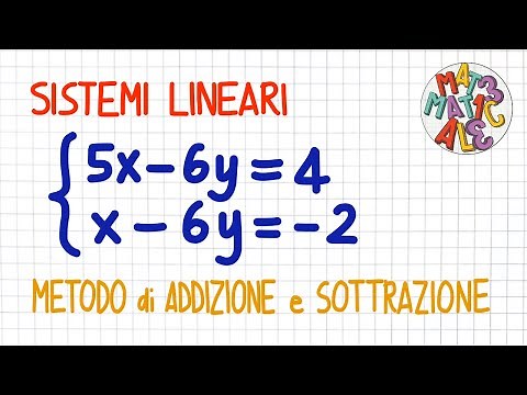 LINEAR SYSTEMS - ADDITION AND SUBTRACTION METHOD _ SL40