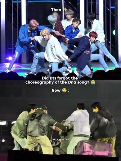 Bts dna choreography!? 😂 #kpop #bts #shorts