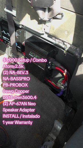 $3,000 Audio Setup with Atom-2.5k and Neo Speaker Adapter