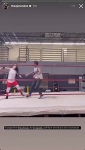 AJ Mendez (AJ Lee) posted this recent video of her and her husband Phil (CM Punk) training. It kinda looks like she's the one doing all the work and he's her wrestling dummy 😂. #wwe #WWERaw #SmackDown #CMPunk #AJLee #RoyalRumble #WWENXT #WrestleMania #wrestlelikeagirl #wrestlemania40 | Wrestling Alliance