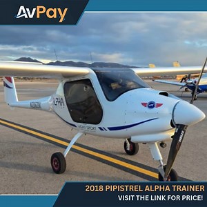 New Aircraft ✈ For Sale By AirSpace Auctions 2018 Pipistrel Alpha Trainer This 2018 Pipistrel Alpha Trainer is a lightweight, fuel-efficient aircraft perfect for training & time building. Its bubble canopy provides increased visibility in all directions, & the responsive controls make it a joy to fly, whether practicing manoeuvres or cruising cross-country. Sleek & durable, it turns heads on the ramp & stands out as a smart choice for pilots looking for a fun & capable trainer. Find All The Info