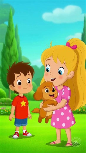 Short Story #14 The Kind Boy and the Lost Puppy #animatedstory #shortsvideos #pixarstylecartoon