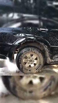 Pressure washing the dirty truck 😱