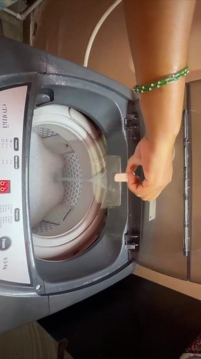 How to Use Happi Planet Washing Machine Cleaning Tablet in Croma Front Load Washing Machine