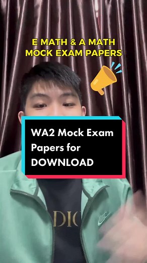 WA2 Mock Exam Papers for Secondary Students | Download Now!