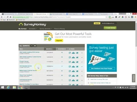 How to Setup a Survey in Survey Monkey