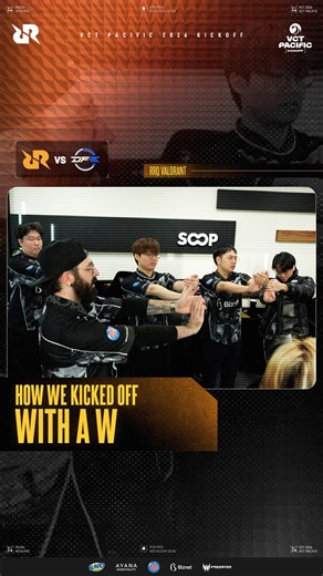 RRQ VALORANT on Instagram: "FIRST MATCH, FIRST WIN, BEHIND THE SCENES | VCT PACIFIC KICKOFF 2026 | RRQ VALORANT RRQ’s journey at VCT Pacific Kickoff 2026 starts here. In this matchday vlog, we take you behind the scenes of our first match of the season, where RRQ opened the campaign with a 2–0 win over DFM—from pre-match moments, behind-the-scenes vibes, to the emotions after the win. First match, first win, and this journey is just getting started. Perjalanan RRQ di VCT Pacific Kickoff 2026 dim