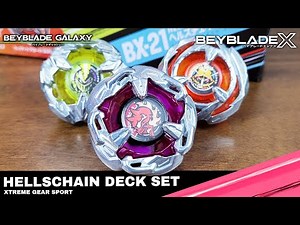 Análise BX-21 HELLS CHAIN DECK SET - Beyblade X