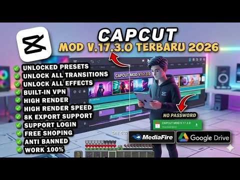 ⚡LATEST UPDATE! CAPCUT V.17.3.0 TERBARU LATEST APK ✅ | UNLOCK TEMPLATES NO VPN 2026