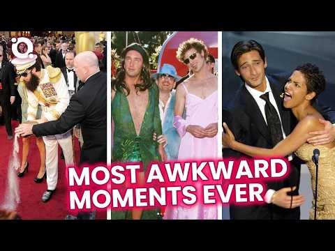 The Most Awkward Oscars Moments EVER ⭐ OSSA