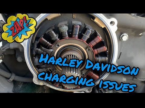 How to check and replace your HARLEY DAVIDSON stator (Charging system issues)