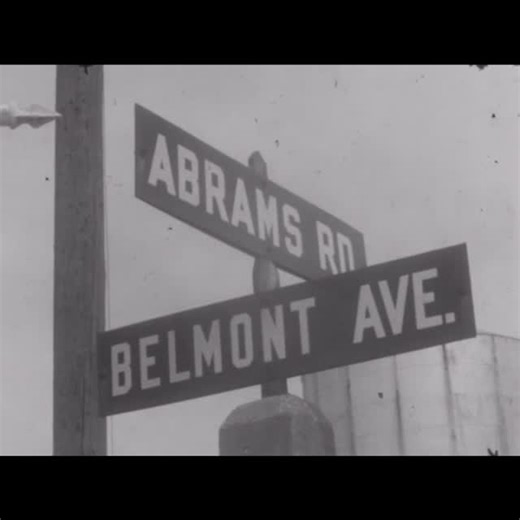 Sidewalks of Dallas on Instagram: "Came across amazing footage of the intersection of Abrams and Belmont from 1955. Shown in the footage are Lakewood area businesses that occupied the 2300 block of Abrams, which included the Belmont Service Station, Victor’s Lawns & Gardens, White Swan Cleaners, Lakewood Beauty Shop, and Robinson’s Variety & Hardware. The historic shopping center is now home to the Willie & Coote Salon (@willieandcootesalon) and Dallas Affaires Cake Company (@dallasaffairescakec