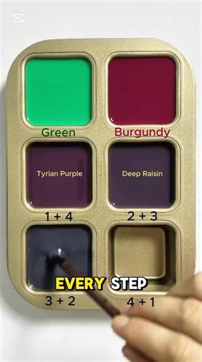 "Watch This When You've Lost Your Creative Motivation (Color Mixing)" #satisfying #colortheory