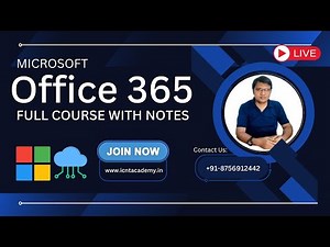 Office 365 Full Course LIVE Training in Hindi | Microsoft 365 Practical Class | ICNT GYAN