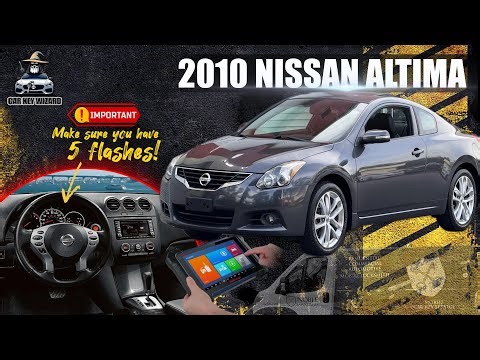 2012 Nissan Altima Proximity Key Programmed with Autel IM608