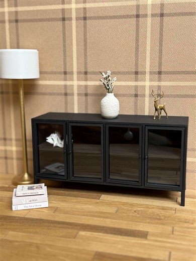 Miniature Modern Cabinet | 1:12 Scale | Working Doors - Etsy