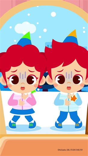 はくしょん！はくしょん！🤧❄️ さむいよ〜！｜ジュニートニー #JunyTony #Shorts