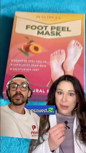 Dermatologist Approved Foot Peel Mask for Dry Feet and Calluses Removed in Just 5 Days 🔥 #shorts
