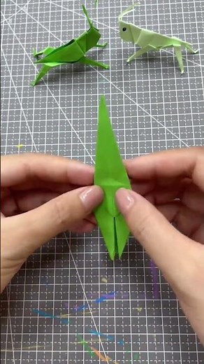 Handmade tutorial Origami Origami Tutorial Handmade Diy Insect Origami