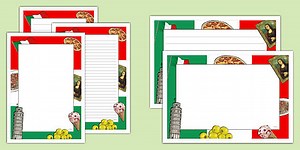 Italy Page Borders