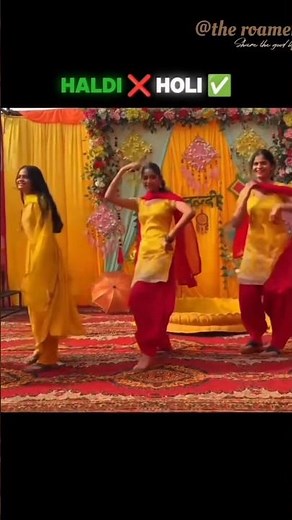 Haldi❌Holi✅#shorts #ytshorts #viral #newsong #remix