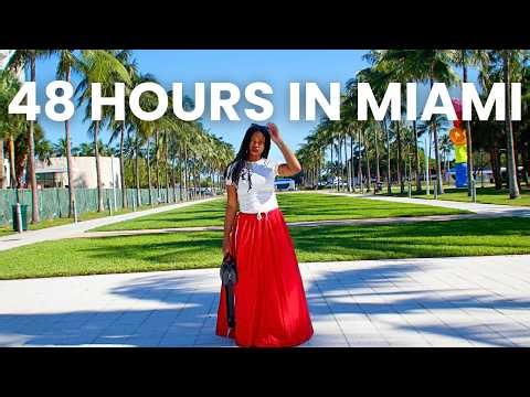 48 Hours in Miami | Calm Solo Travel Vlog + Things to Do + What I Spent (No Party Scene)