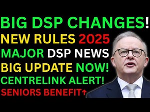 Australia Disability Support Pension Changes 2025 | New DSP Rules, Rate Increase & MyGov Update