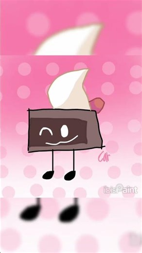 I drew Cake from Bfdi! Ib: @Berrybunny_Createz