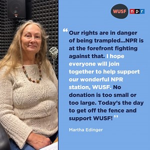 Help start the new year off strong and do your part now! You depend on WUSF to give you trusted news coverage and insightful stories. And we depend on the public…YOU for funding that fuels these stories. Consider making a year-end gift and DOUBLE your impact, thanks to Martha Edinger. Every gift will be matched dollar-4-dollar but only until December 31st. | WUSF Public Media | Facebook