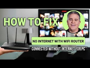 How to Fix No Internet with WiFi Router Connected Without Internet for PC: QUICK Guide!