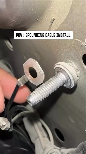 Roni Subagio on Instagram: "POV : Grounding Cable Installation 🧑🏻‍🔧 #Mechanic #fyp #Reels #Repair #Maintenance"