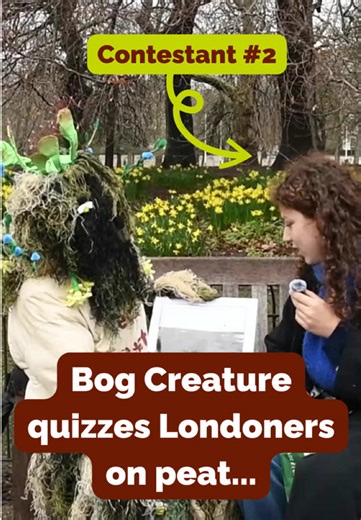Meet our second Bog Quiz contestant, Julia 🌱 Julia correctly guessed how much peat was used in horticulture in 2023 - more than 300 Olympic swimming pools. While the industry has worked hard to reduce the amount of peat used, there is no legislation to back up this effort and put peat in the past... 📢 Add your name to the petition being handed in to Downing Street demanding legislation to #EndPeatSales in 2026. Go to the link in bio to join the call - FINAL CHANCE! #peatlands #bog #nature Peat