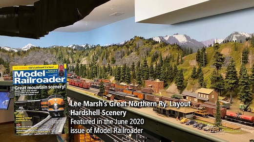 1.5K views · 114 reactions | Lee Marsh takes you on a tour under the mountains of his HO scale Great Northern Ry. Cascade Division, featured in the June 2020 Model Railroader. You'll also learn how Lee used plaster hardshell scenery to make removable scenery sections and access hatches. | Model Railroader magazine | Facebook
