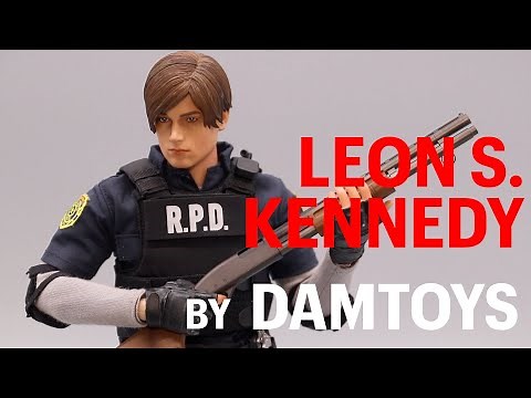 Leon S Kennedy 1/6 Scale Figure Resident Evil 2 Damtoys Unboxing & Review