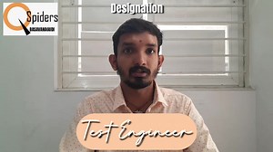 Our Student DINESH GOWDA M S, BE (IS), Placed as TEST ENGINEER, giving feedback about the Institution, Trainers, HRs and his Experience in QSpiders Basavanagudi. #qspidersbasavanagudi #qspiders #informationscience #testengineer #softwareengineer #careergrowth #placements #placementsdrive #success #review #fresher #automationtesting #softwaretesting #testing #banglore #india | QSpiders Basavanagudi