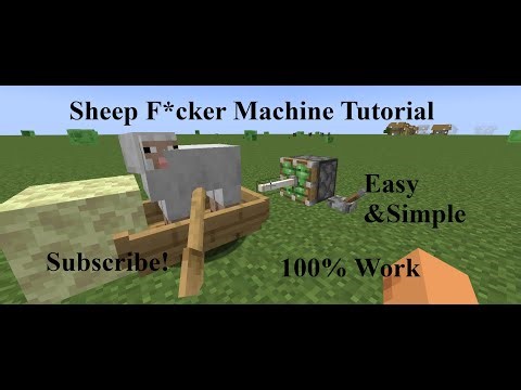 Sheep Machine Tutorial Java&Bedrock Edition #minecraft #sheep #tutorial