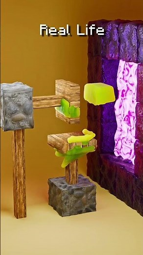 Minecraft vs Real Life: The Nether