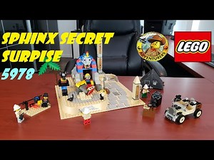LEGO Adventurers Sphinx Secret Surprise 5978 Review! One of The Best Adventurer Sets to Date...