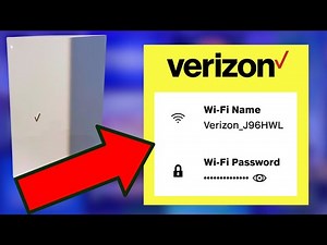 Verizon Home Internet: How to Change Your Wi-Fi Name and Password