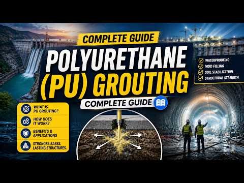 Polyurethane (PU) Grouting Complete Guide| Core Concept, Method & Uses for Geologists & Engineers.