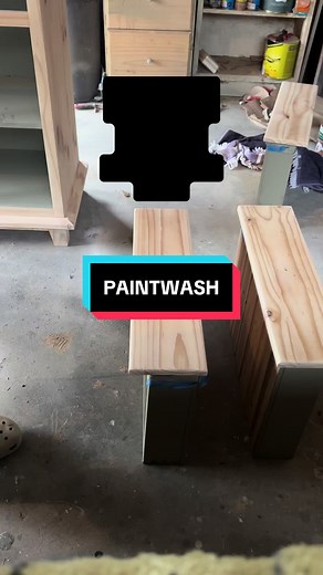 Neutralizing Yellow Tones in Pine Furniture with Paint Wash