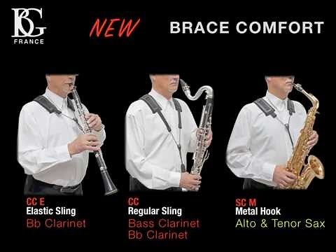 BG BRACE COMFORT STRAPS FOR CLARINET and SAXOPHONE